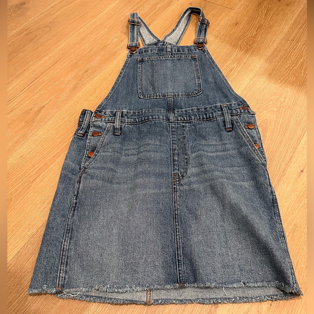 Madewell - Denim Overall Dress - size 8